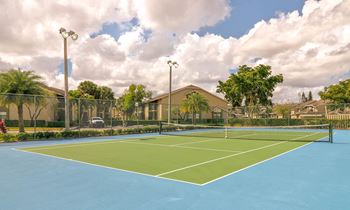 Outdoor Tennis Court at Water's Edge Apartments, Sunrise